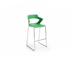 scaun bar verde elegant
