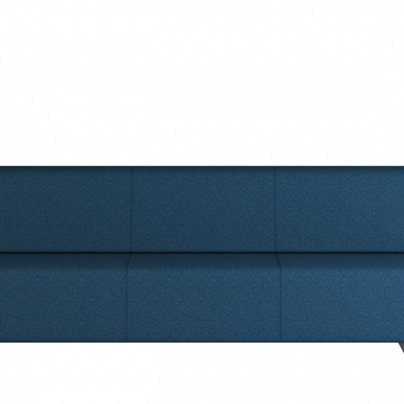 canapea modulara albastra
