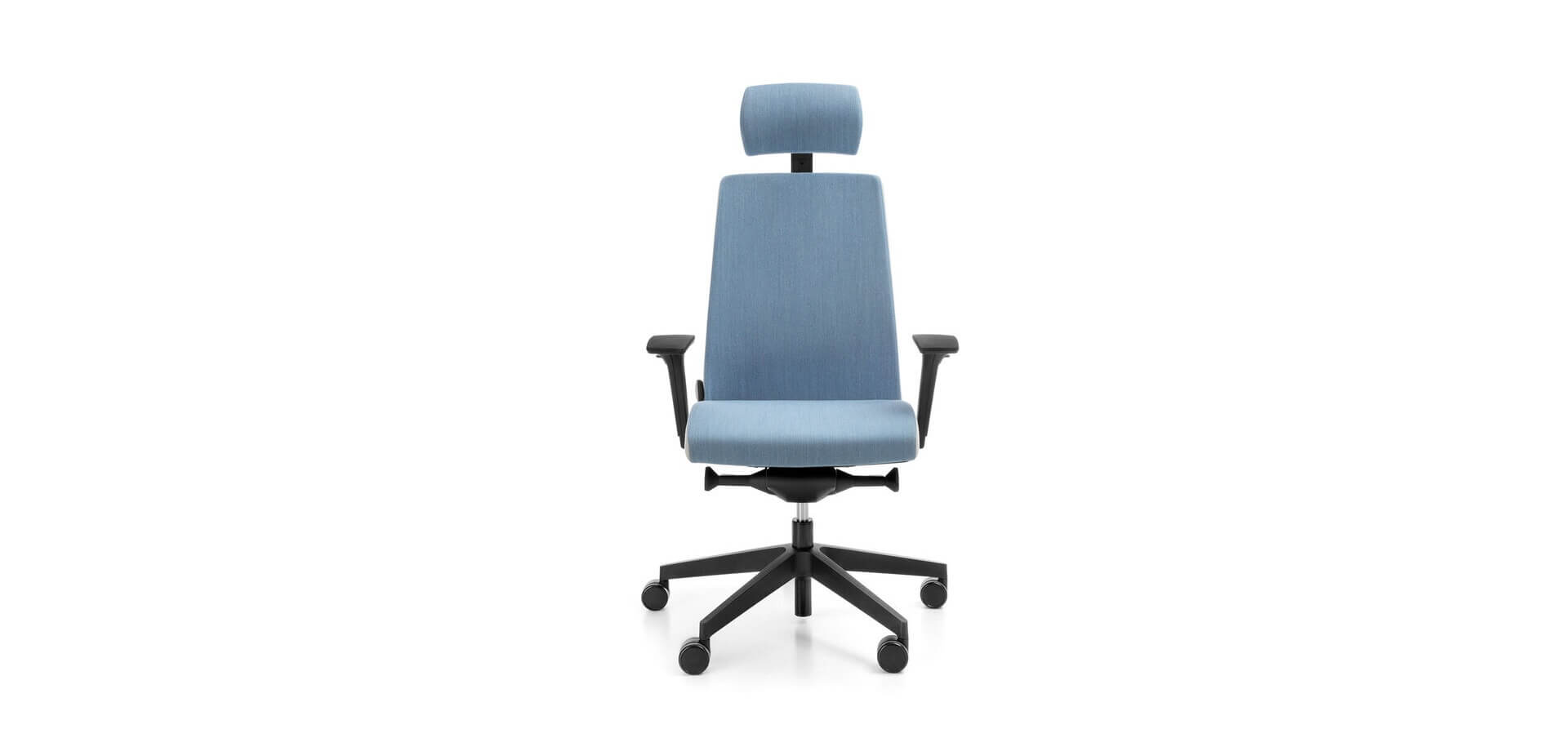 scaun ergonomic albastru Motto