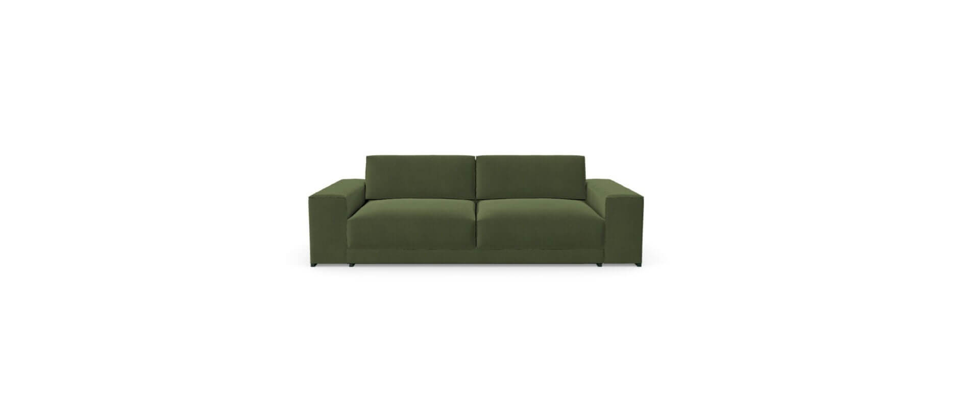 canapea verde moderna